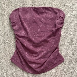 I.AM.GIA Mauve Strapless Top